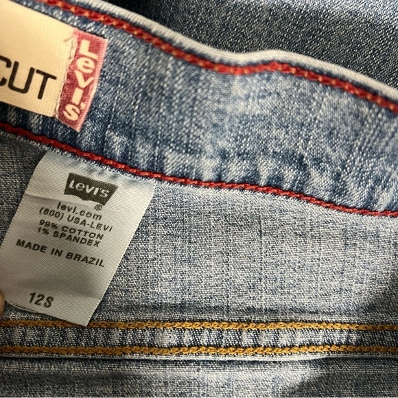 Vintage Levis 550 Relaxed Bootcut Jeans Size 12S Women’s Medium Wash Cotton EUC - Picture 6 of 8